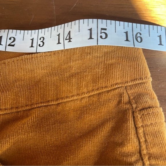 St. John Bay Corduroy Straight Leg Pants pumpkin color size 12 EUC - Picture 8 of 14